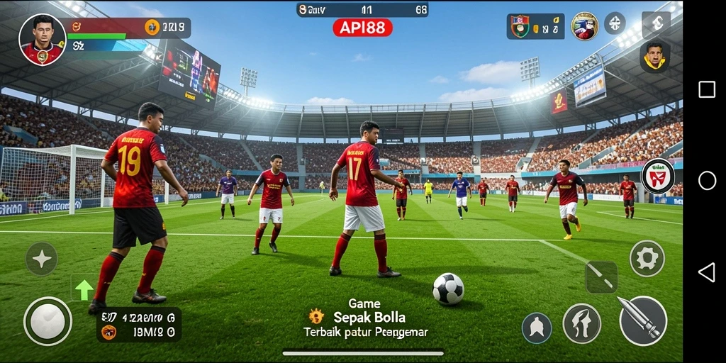 Tampilan utama gameplay API88 yang menegangkan dan realistis.