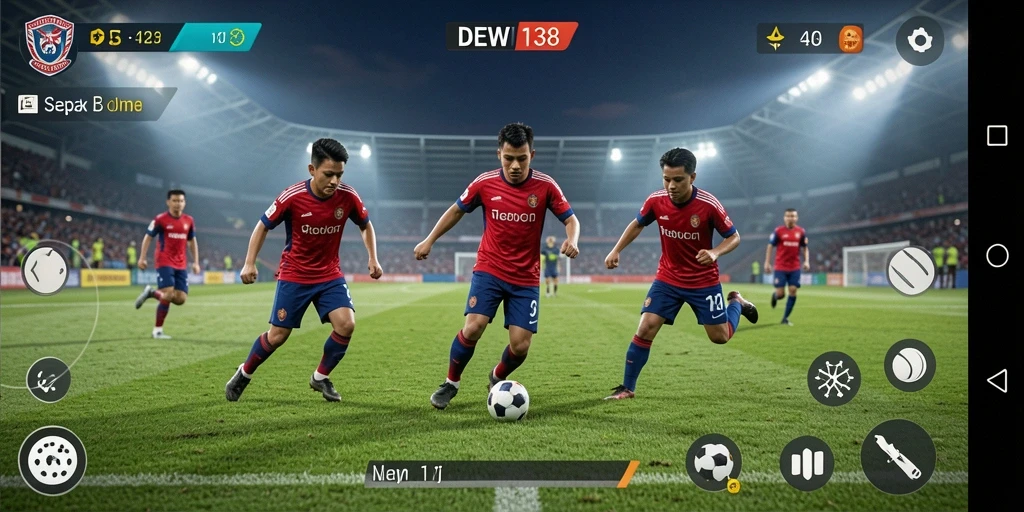 Tampilan gameplay menarik dan seru dalam DEWI138.