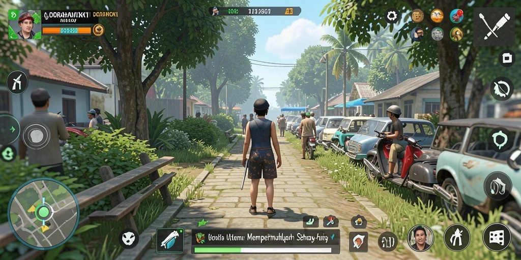 Tampilan antarmuka DORAHOKI yang bersih dan modern.