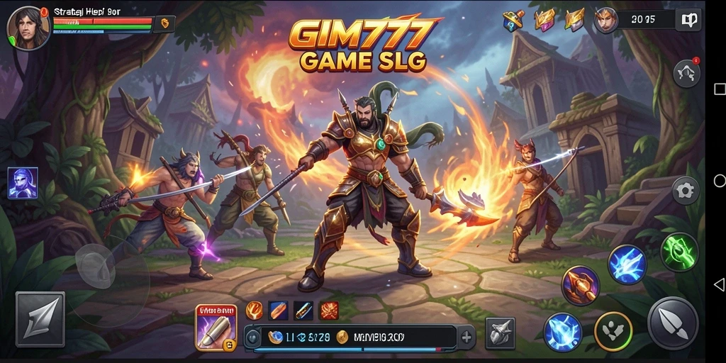 Tampilan gameplay <strong>GIM777</strong> yang menarik dan penuh aksi strategi.