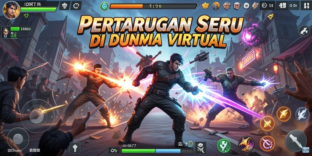 Gameplay mendebarkan di IDR77 dengan pertarungan sengit antar karakter.