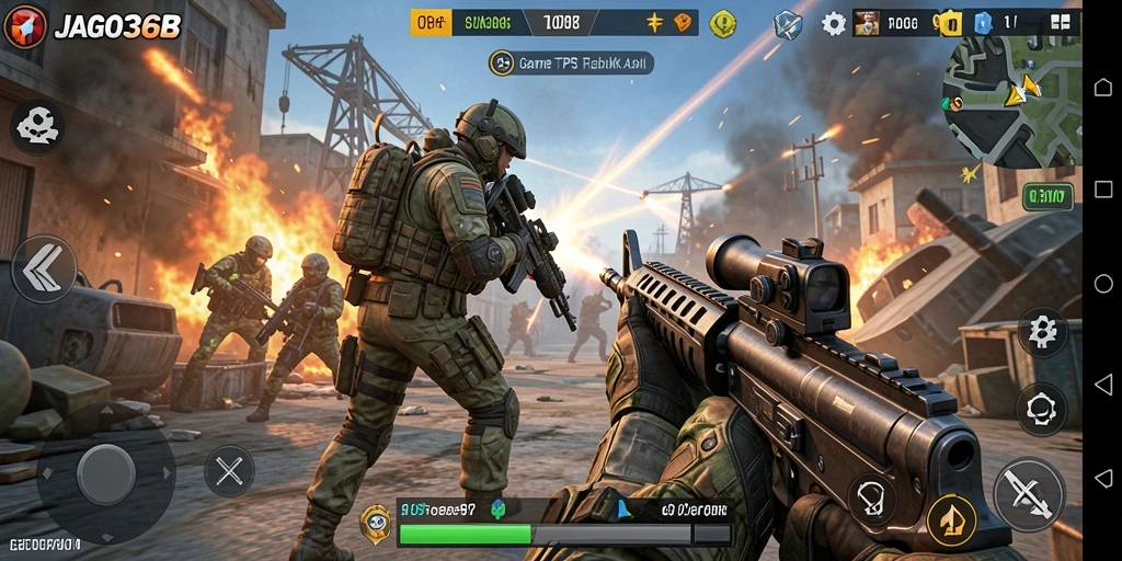 Tangkap momen mendebarkan dalam gameplay TPS JAGO368.