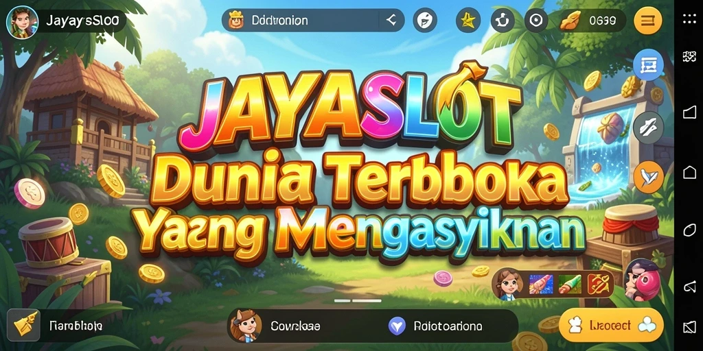 Tampilan menarik dari gameplay JAYASLOT dalam dunia terbuka yang mengasyikkan.