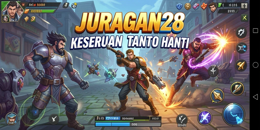 Tampilan aksi mendebarkan di dalam JURAGAN28 yang penuh tantangan.