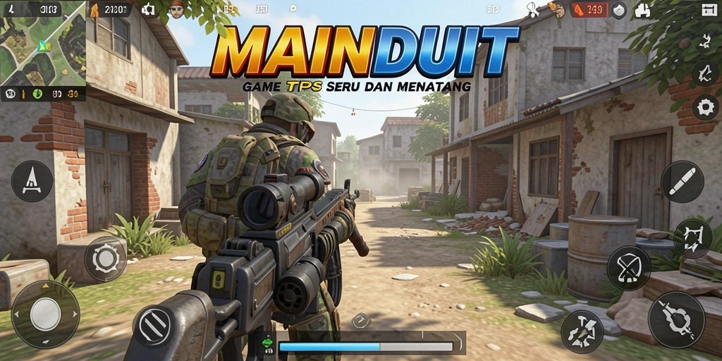Tangkapan layar menunjukkan aksi mendebarkan dalam gameplay TPS.